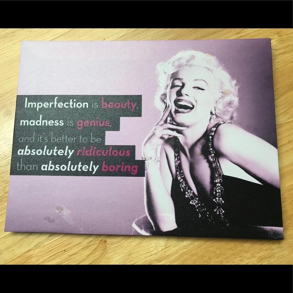 Wall Art, Marilyn Monroe Décor - Picture 4 of 7